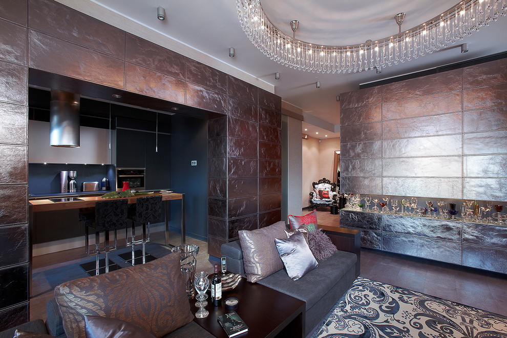 Обложка проекта: 3-х к. кв-ра, ул.Профсоюзная, 100кв.м