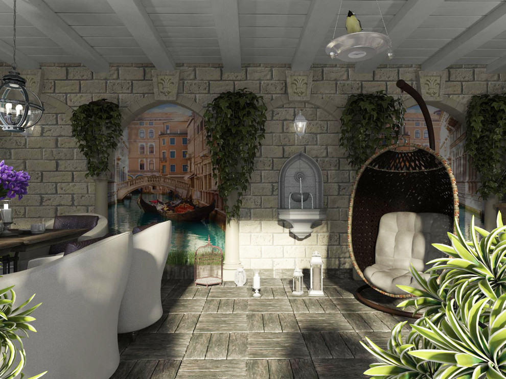 Проект "Тосканский дворик" Виктория Нерсесянц