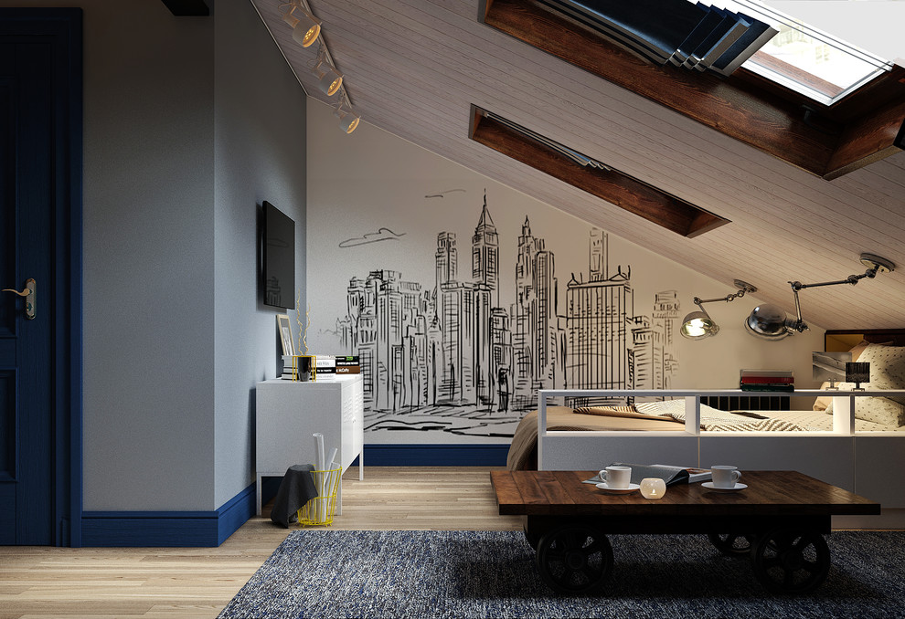 Проект интерьера таунхауса. КП Сабурово парк.