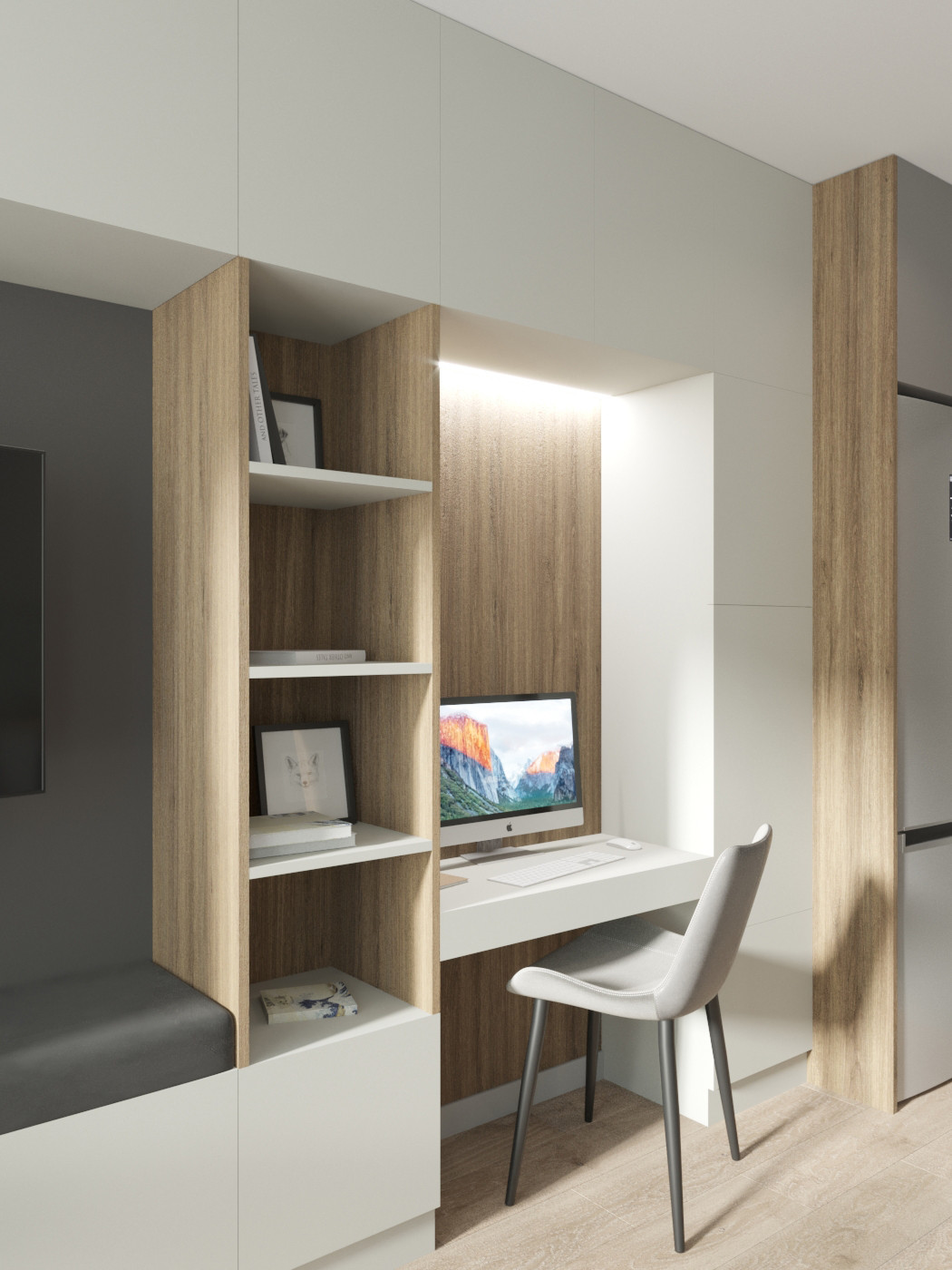 Квартира-студия 25 м² под сдачу в аренду на ул. Крымская