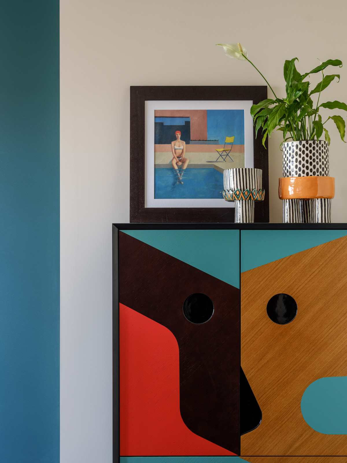 Яркая квартира 90 м² в Москве