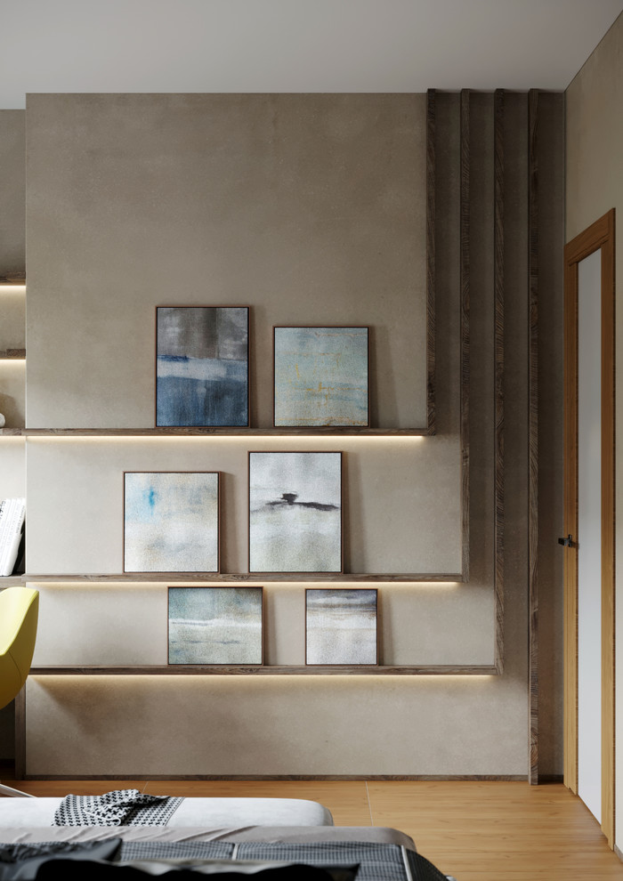 спальня в ЖК "Резиденции сколково"