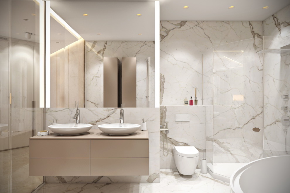 Проект квартиры ЖК "Алые Паруса" (3D визуализации)