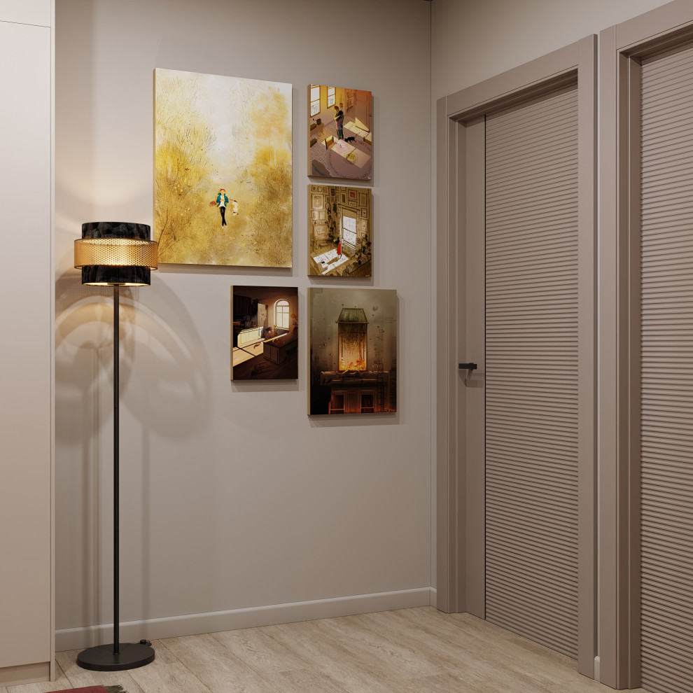 Прихожая в доме серии П-44