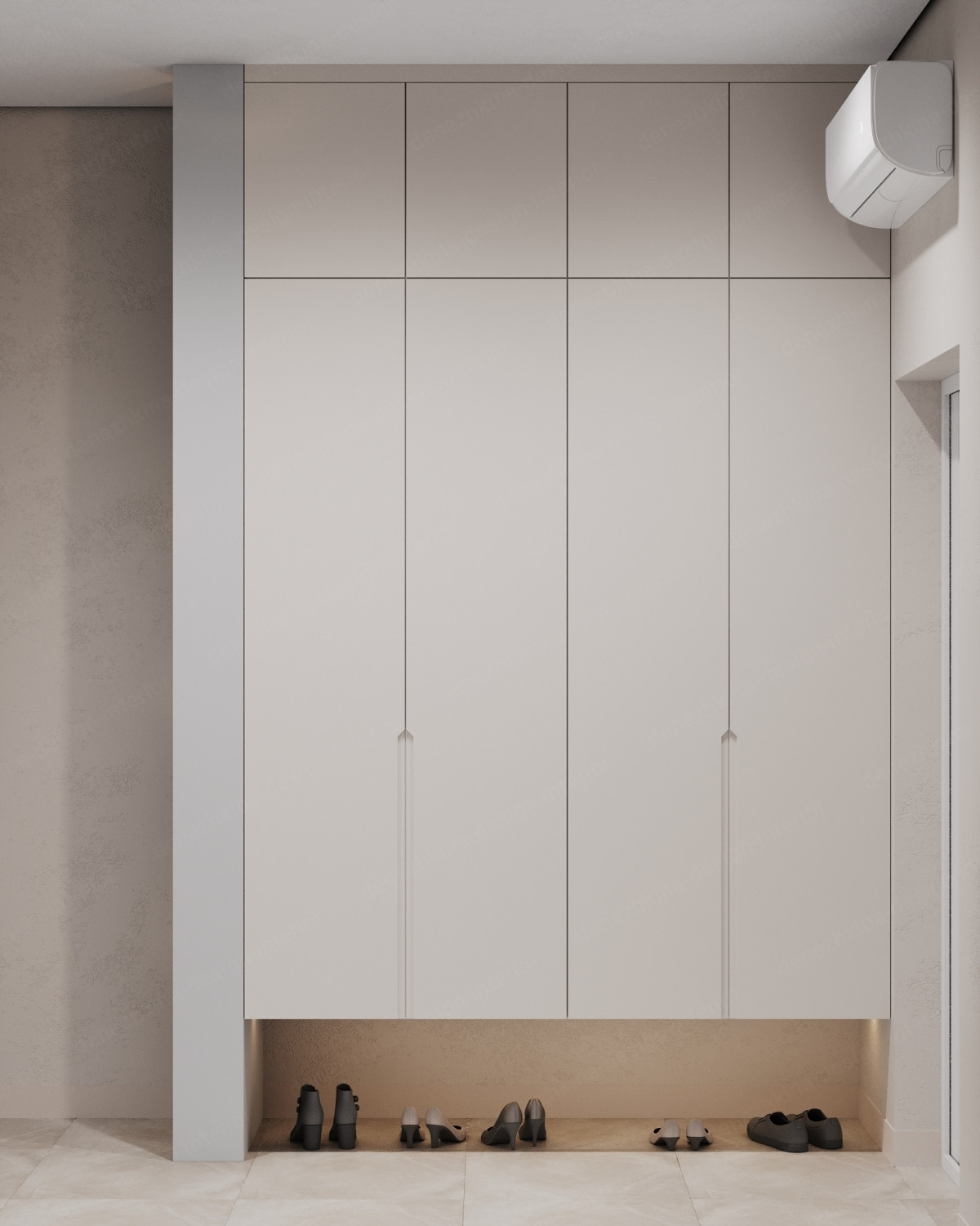 Дизайн проект 1 комнатной квартиры - ЖК Прокшино