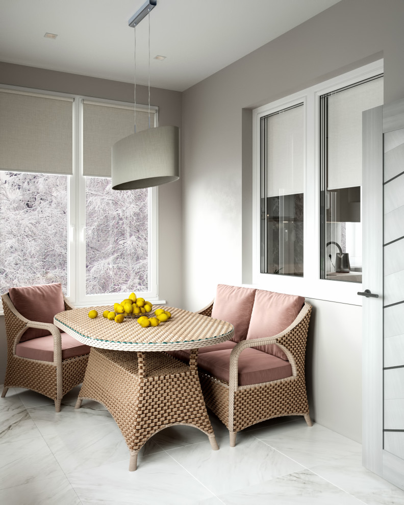 Дизайн интерьеров дома в п.Тайцы, Ленинградская область