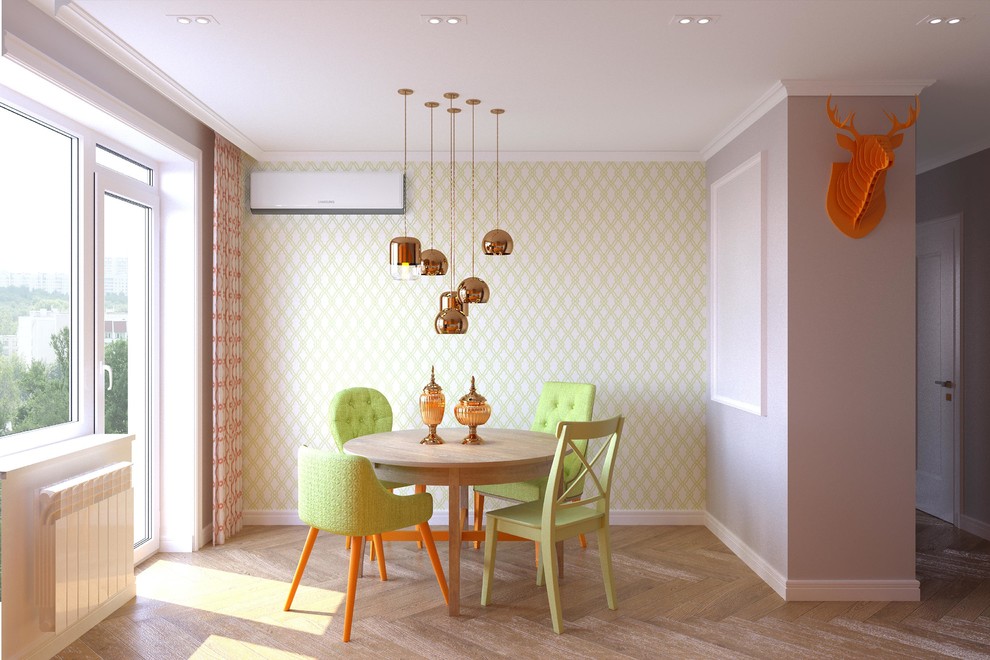 Квартира со свежим цветовым решением