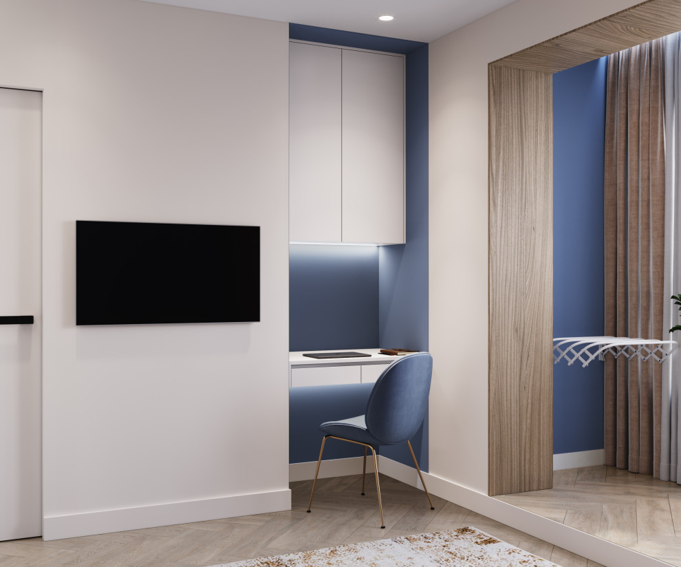 проект "Элегантные ассоциации на 63 м2"