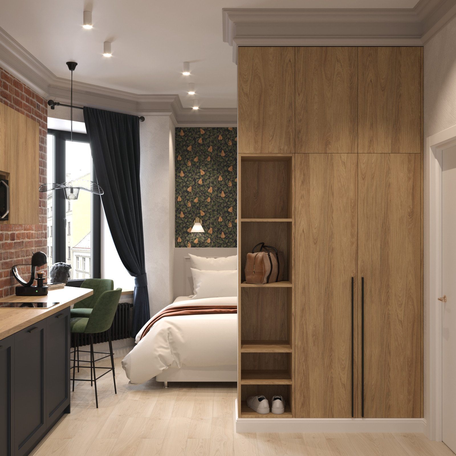 Дизайн апартов в Малой Посадской