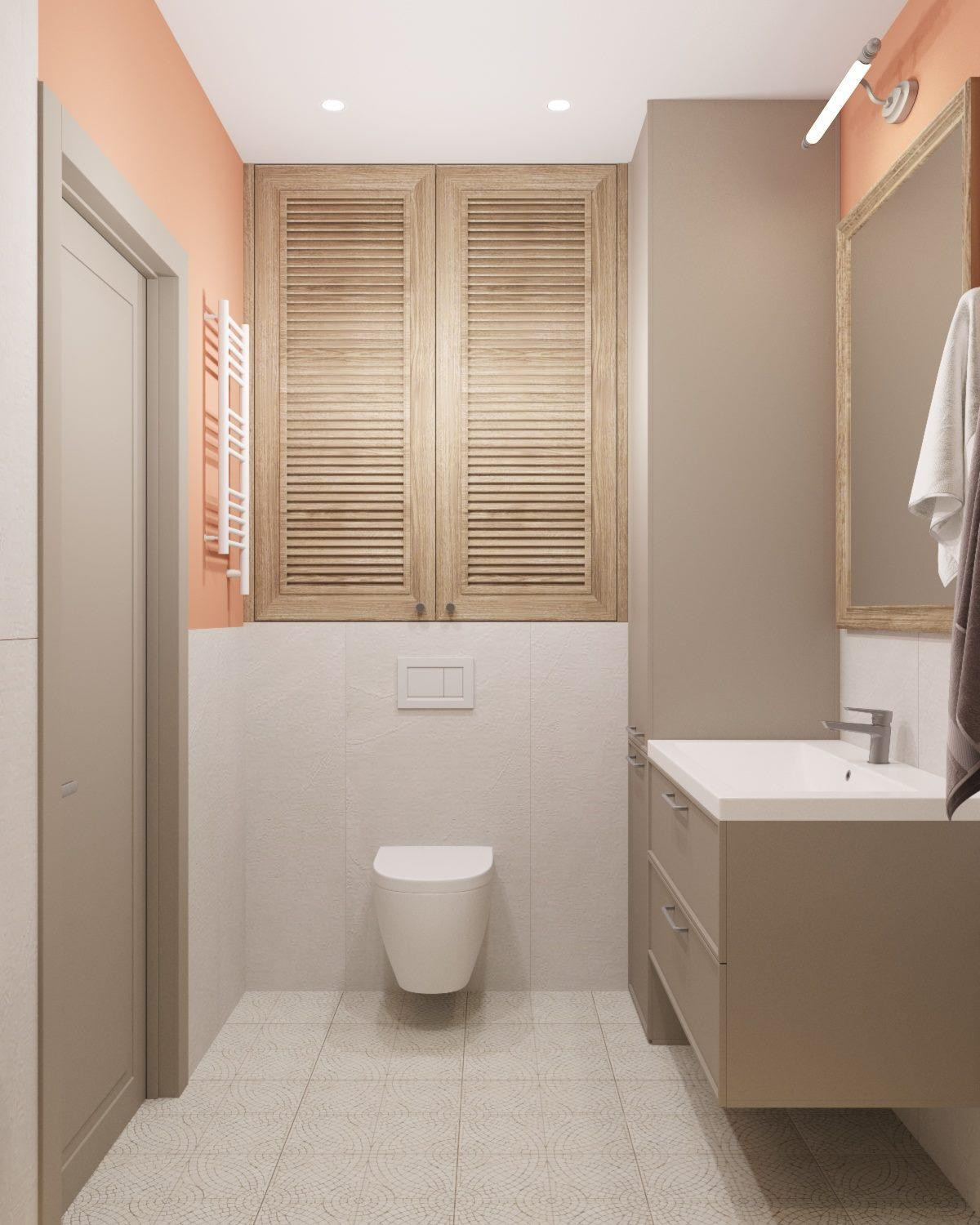 Яркая эклектичная квартира 85м2 в Новороссийске