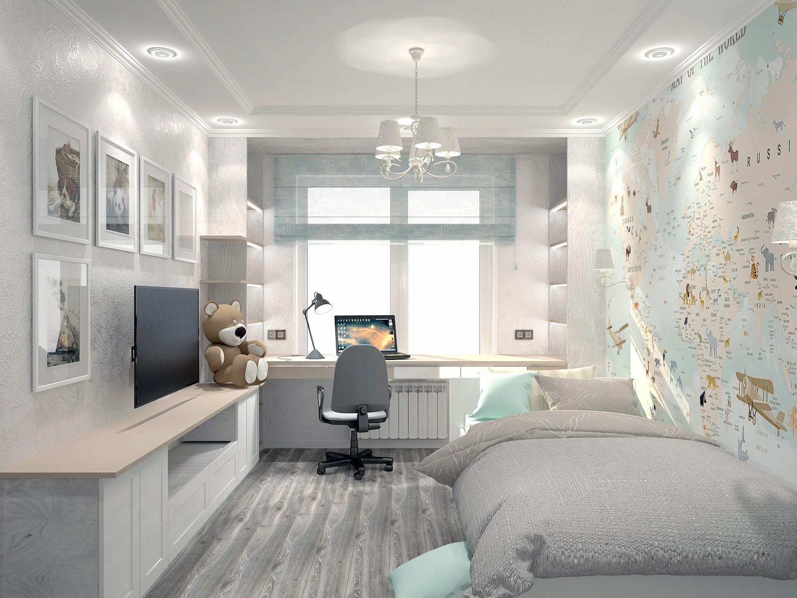 Обложка проекта: Детские комнаты