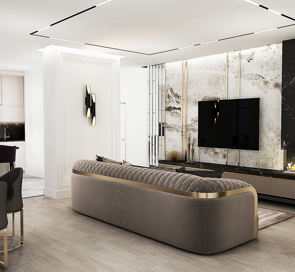 Арт-деко в ЖК "Эмеральд"