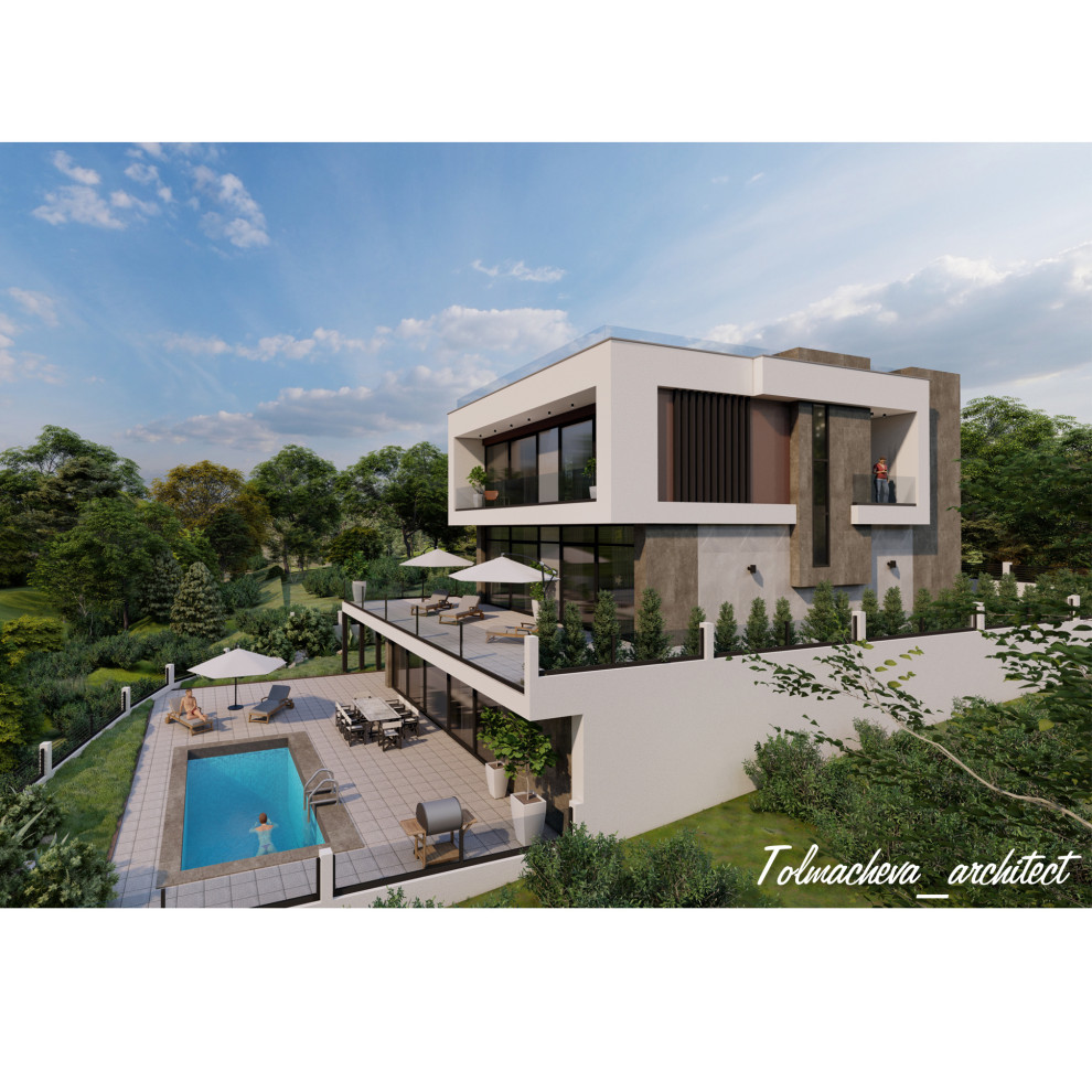 Частный жилой дом . Мацеста.