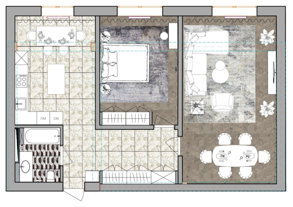 Дизайн ванны