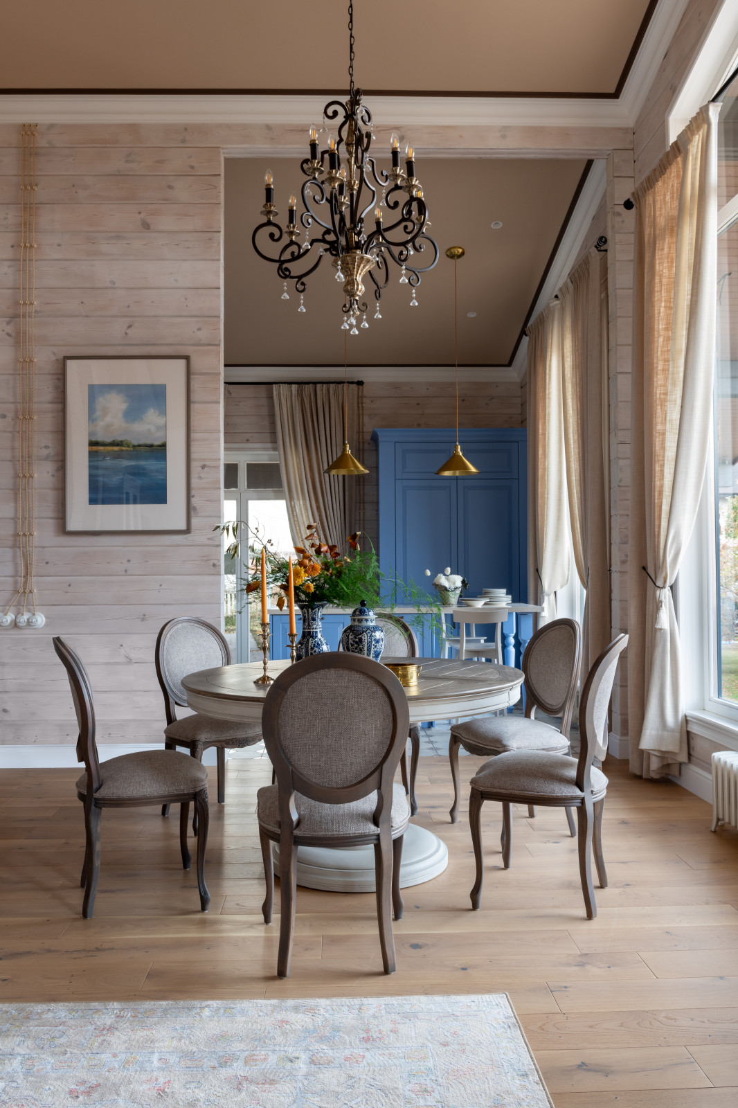 Интерьер деревянного дома