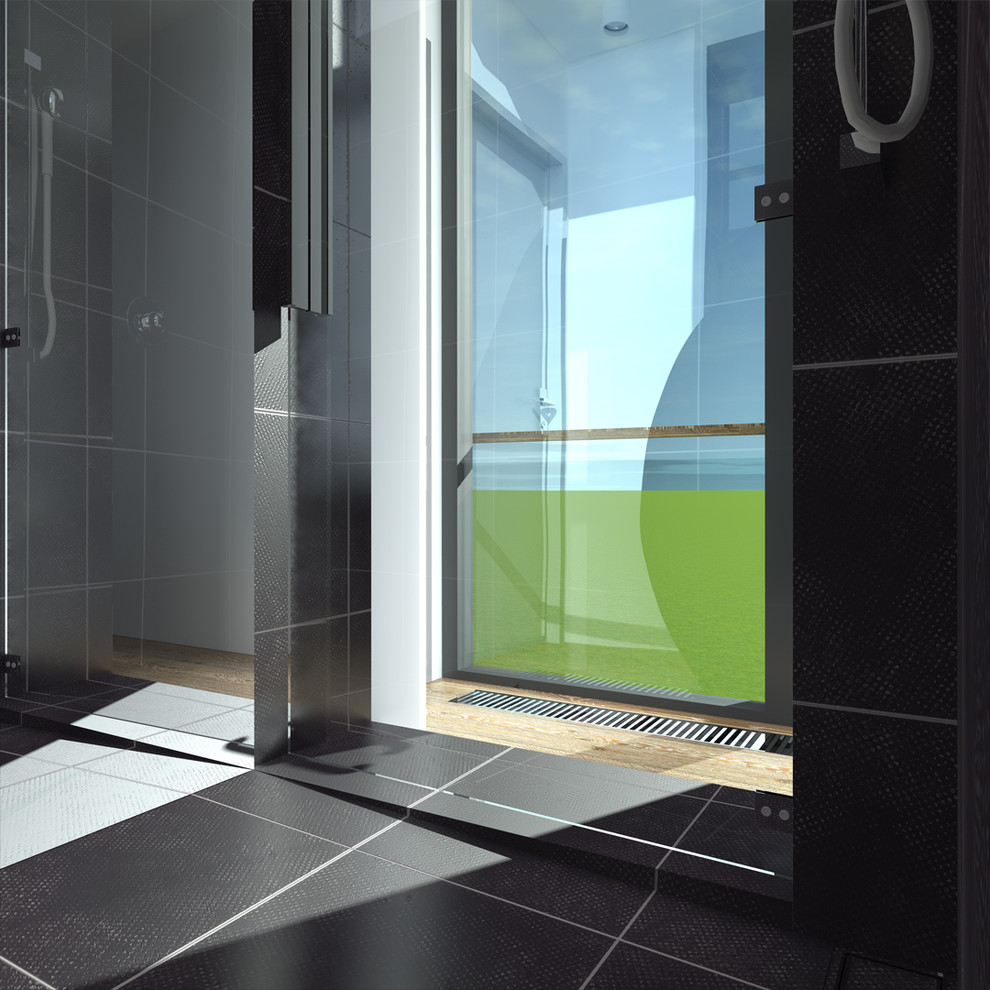 Дом из четырех 40-ft HC морских контейнеров. Интерьер