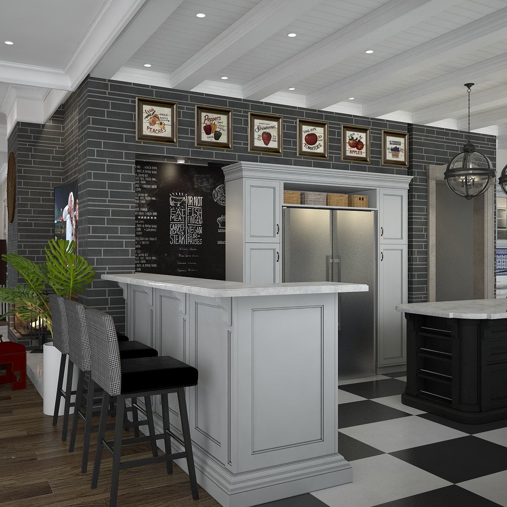 Шале с террасой