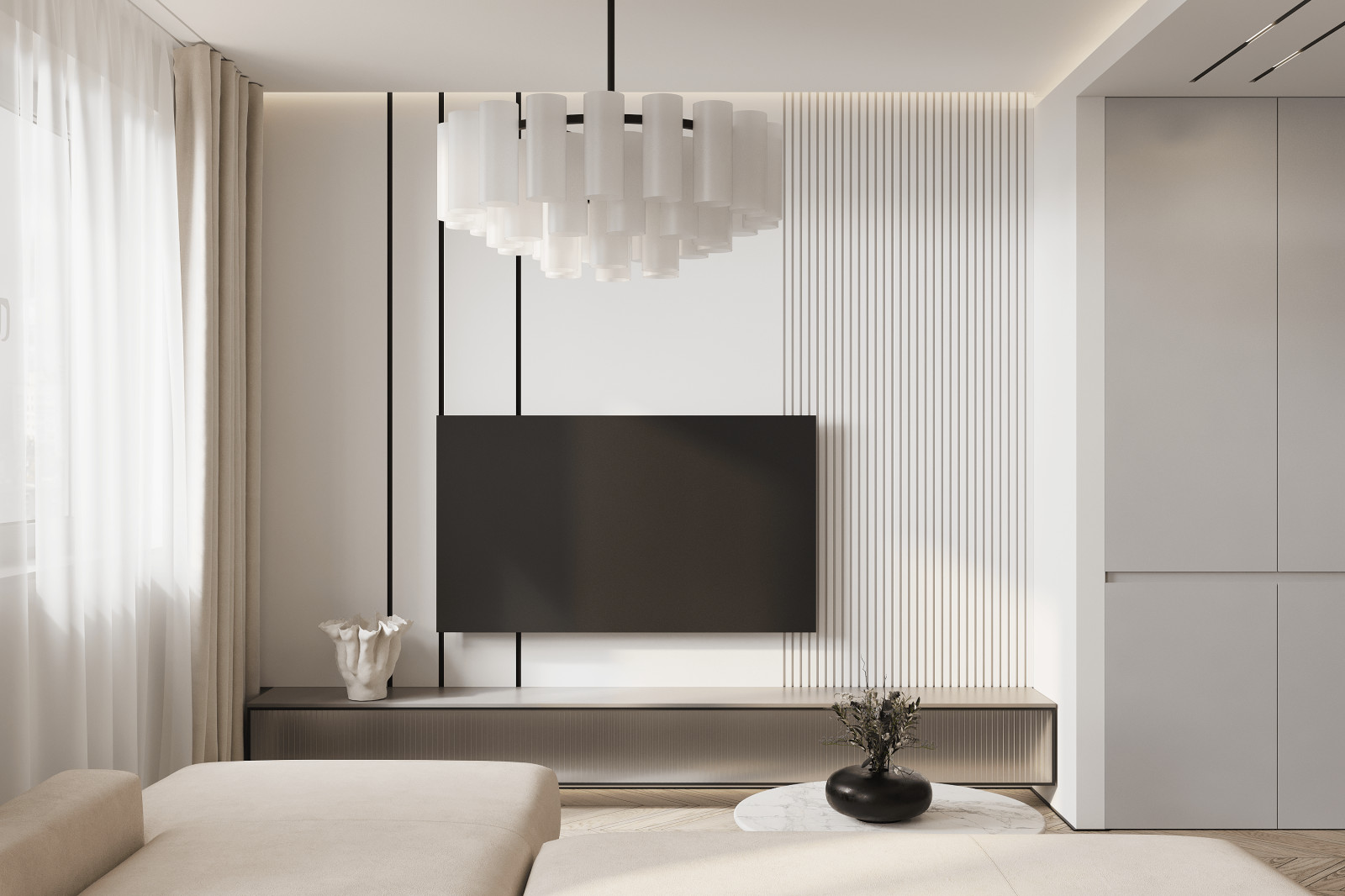 Современная квартира для молодой семьи