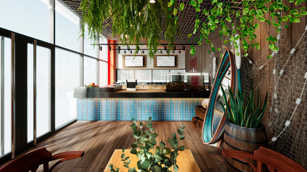 Обложка проекта: Fast food restaurant "The Fisherman's House"