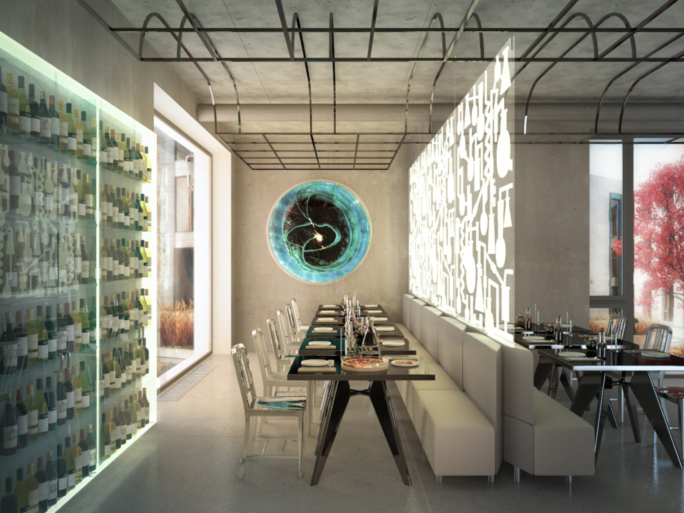Пиццерия Petri. Третье место в конкурсе ARCHPOINT CONCEPT AWARDS 2015.