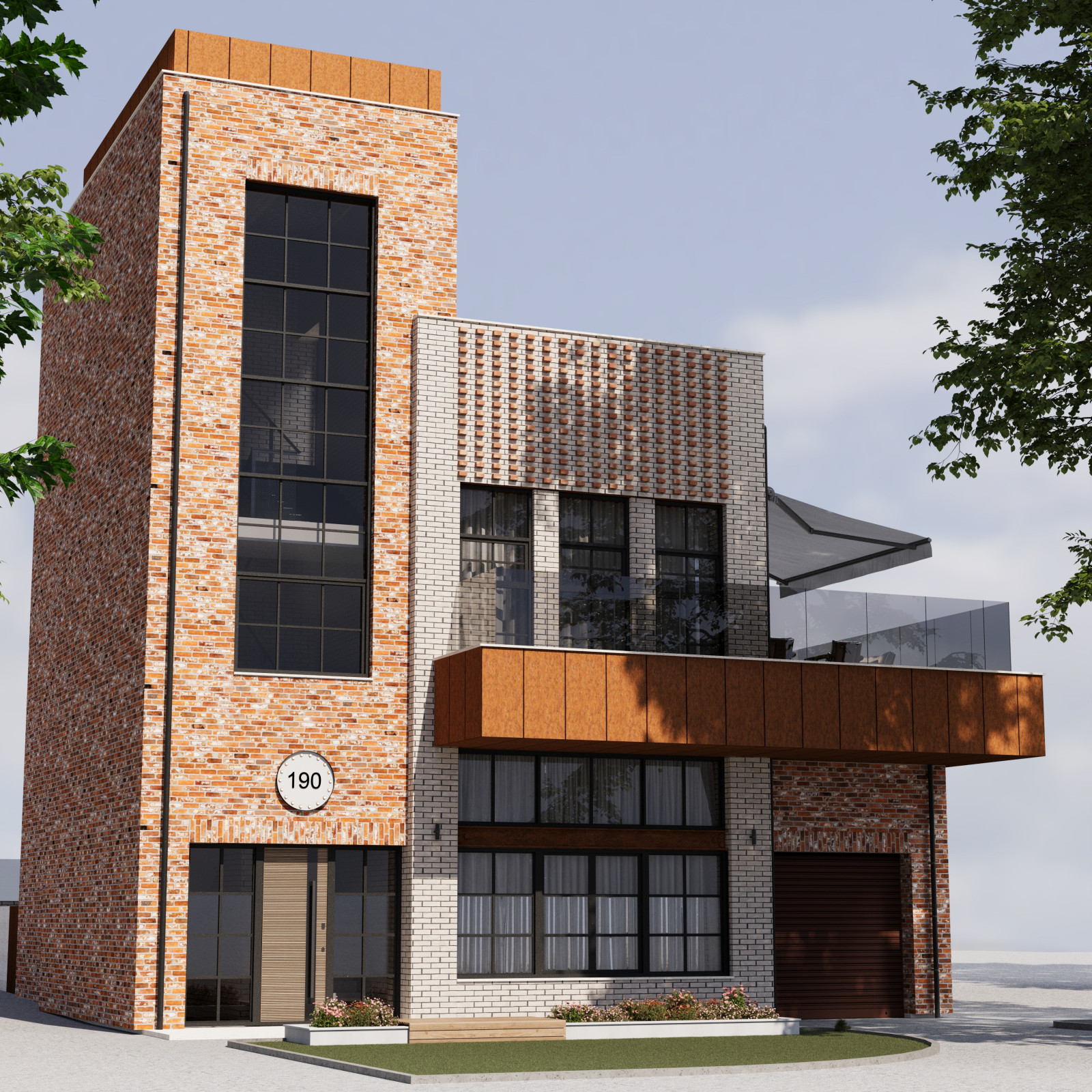 Обложка проекта: Индивидуальный жилой дом