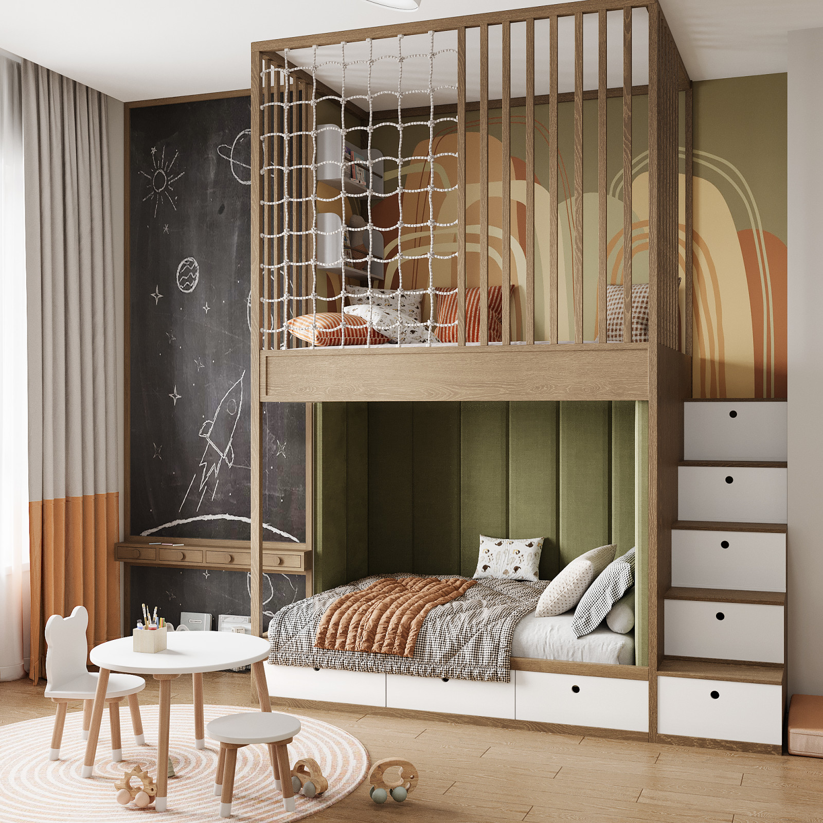 Дизайн квартиры в современном стиле с нотками сканди