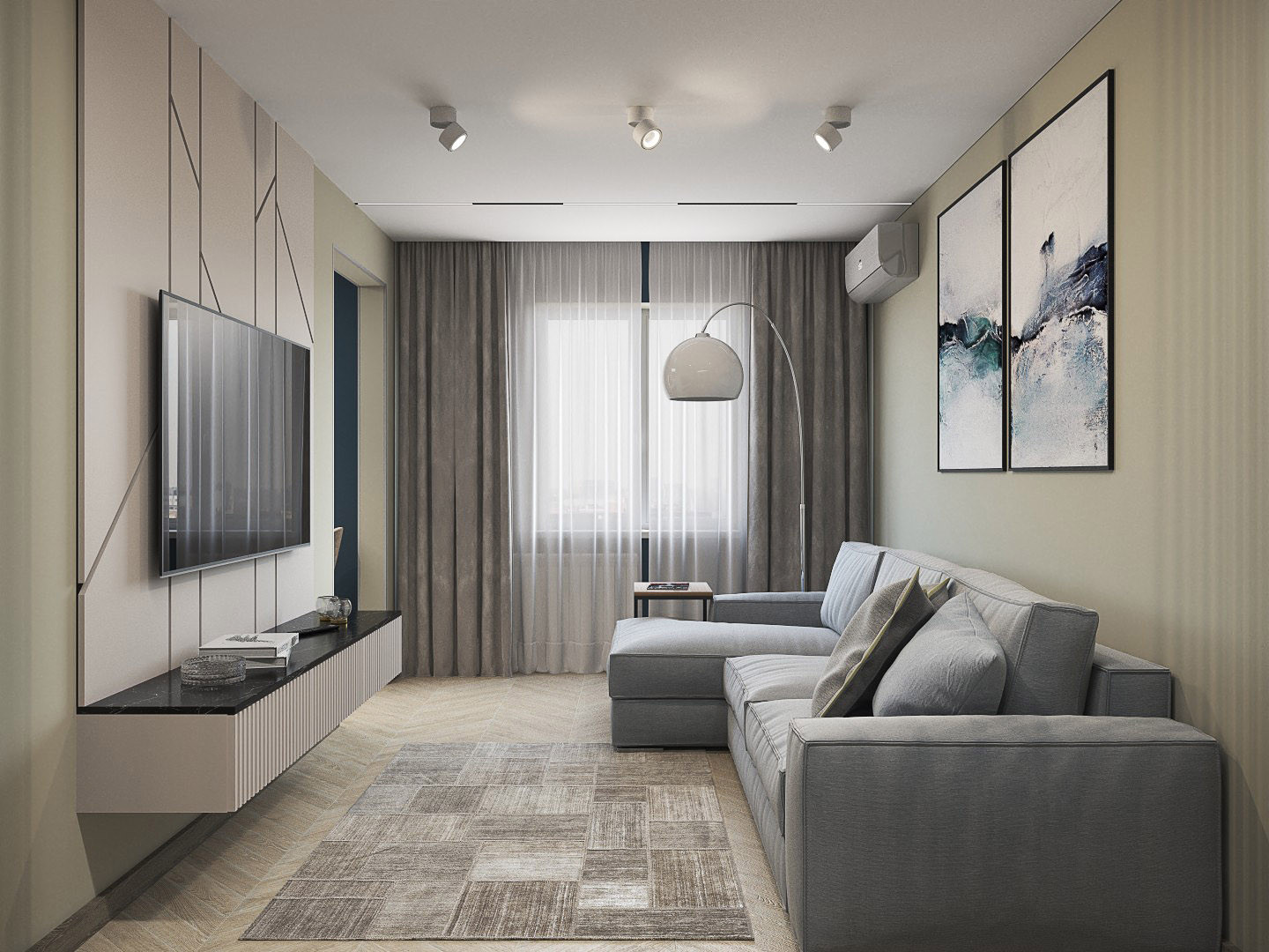 2-х комнатная квартира до реконструкции и после