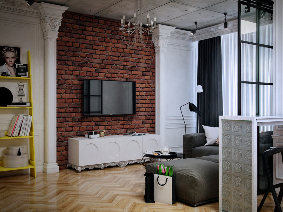 Обложка проекта: 1 комнатная кв-ра в жилом комплексе Riverside