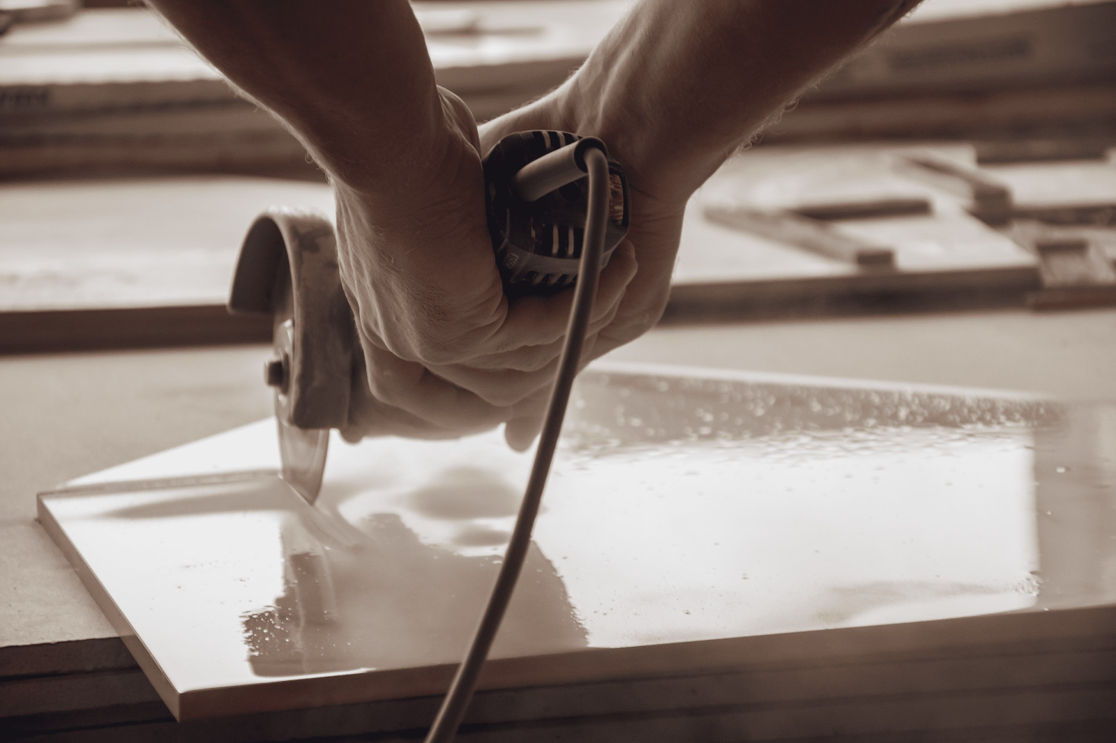 Клязьминский парк - фигурные изделия из керамогранита