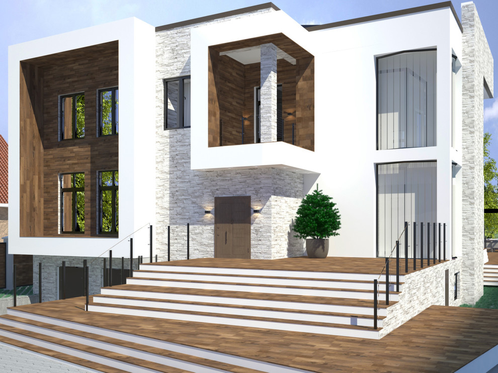 Обложка проекта: Дом в современном стиле