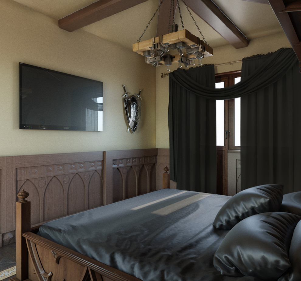 Спальня в стиле готика