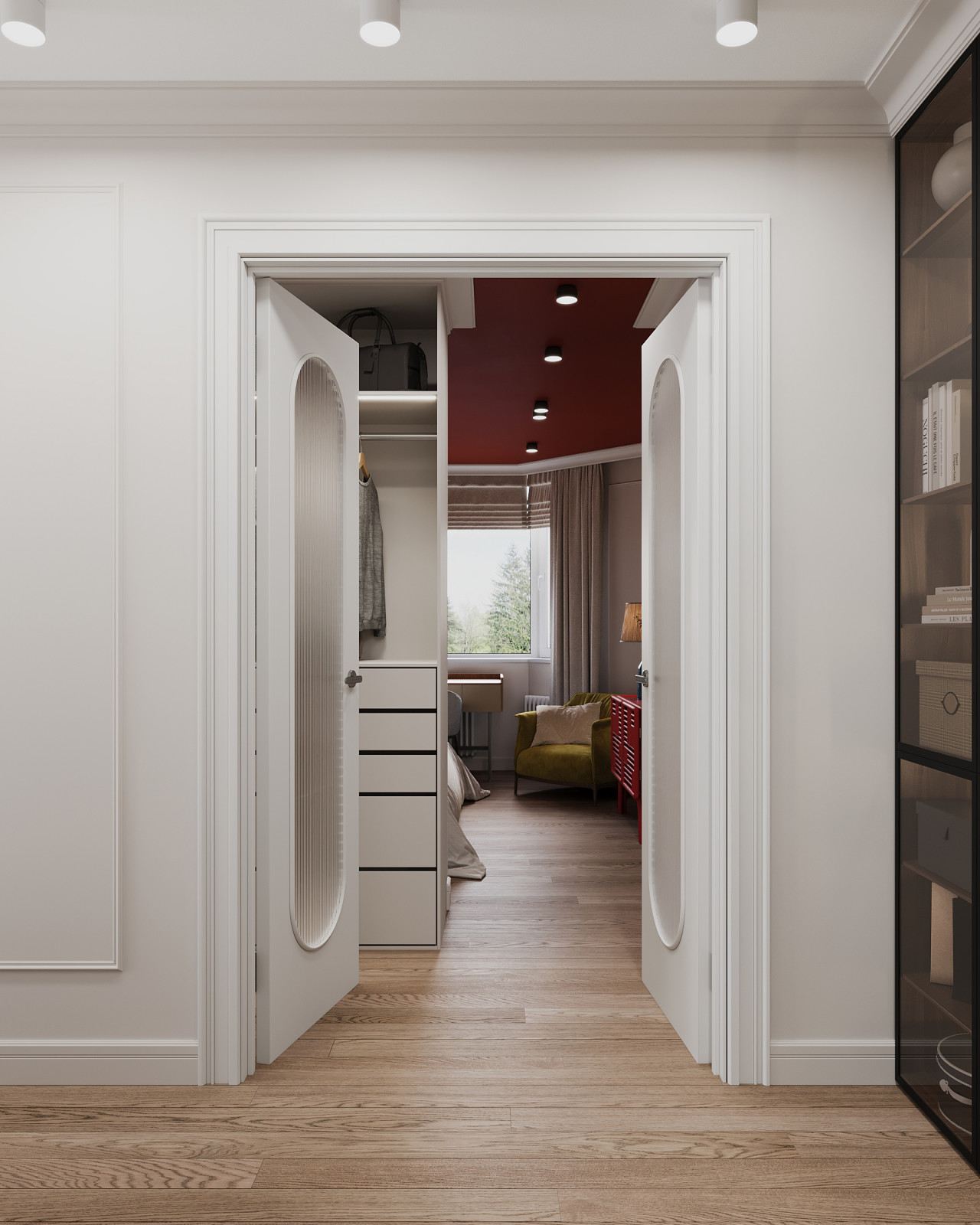 Современная классика в двухкомнатной квартире