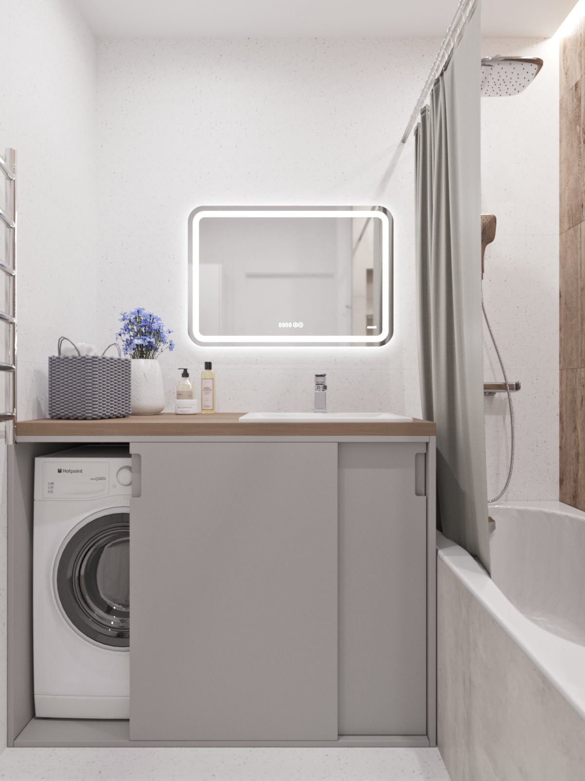 Трехкомнатная квартира в ЖК Жилой квартал