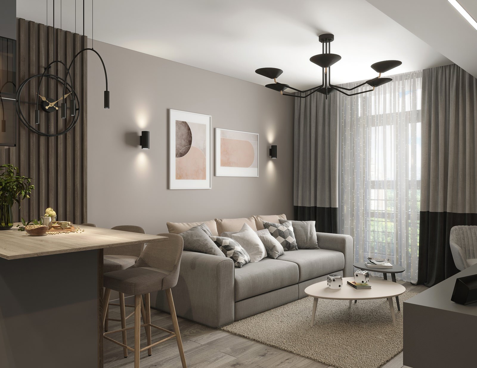 Квартира для молодой пары ЖК "ОТРАДА"