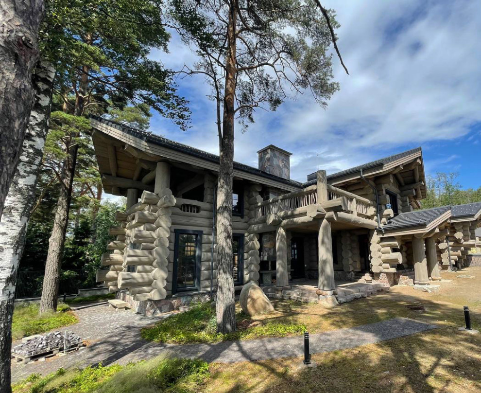 Дом из сибирского кедра под ключ. 400 кв. м.