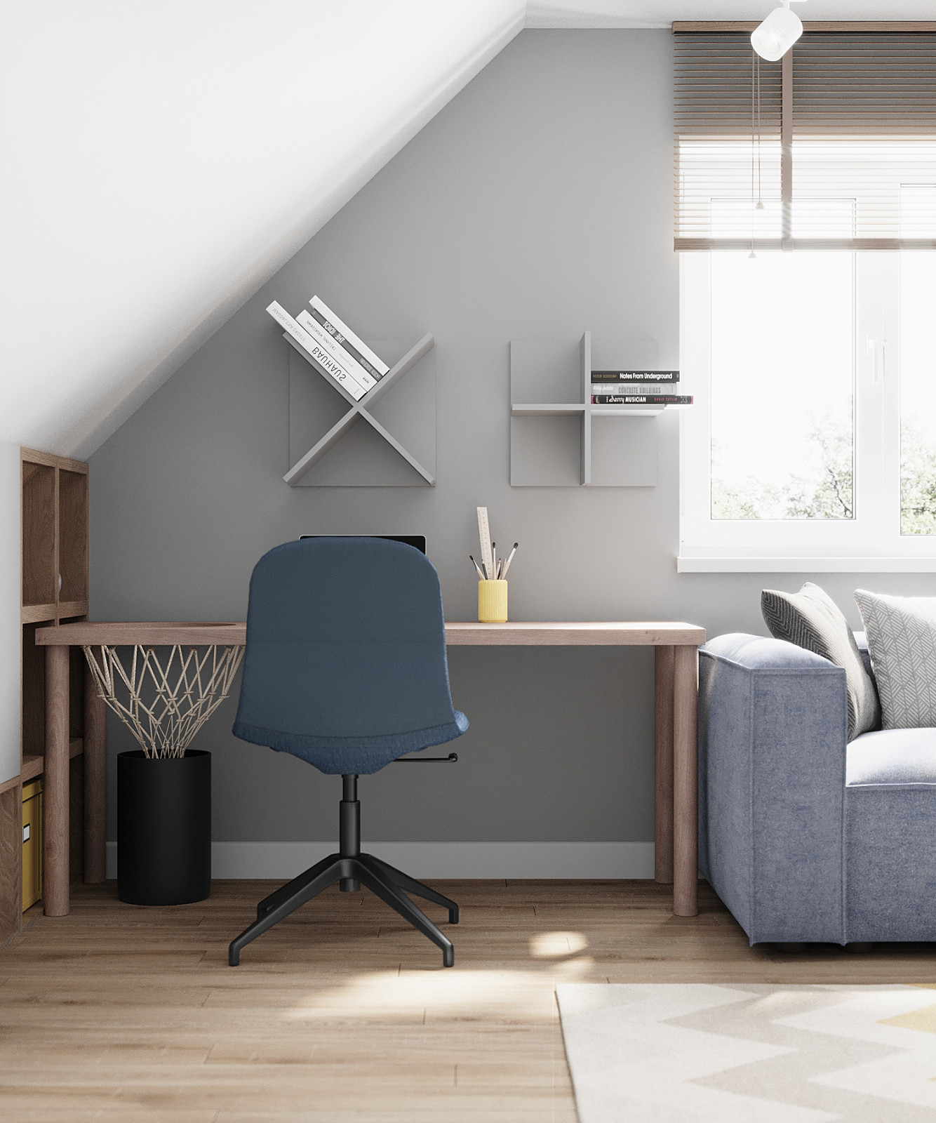 Детская в спокойных тонах