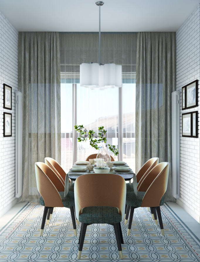 гостиная в частном доме "ДО" и "ПОСЛЕ"