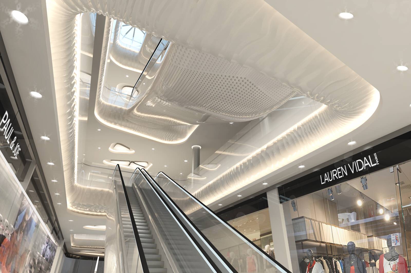 Дизайн интерьера МФК "Полежаевский"