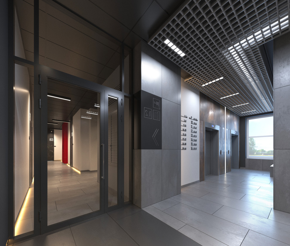 Интерьеры МОП ЖК "НОРМАНДИЯ НЕМАН", СК "СТРИЖИ"