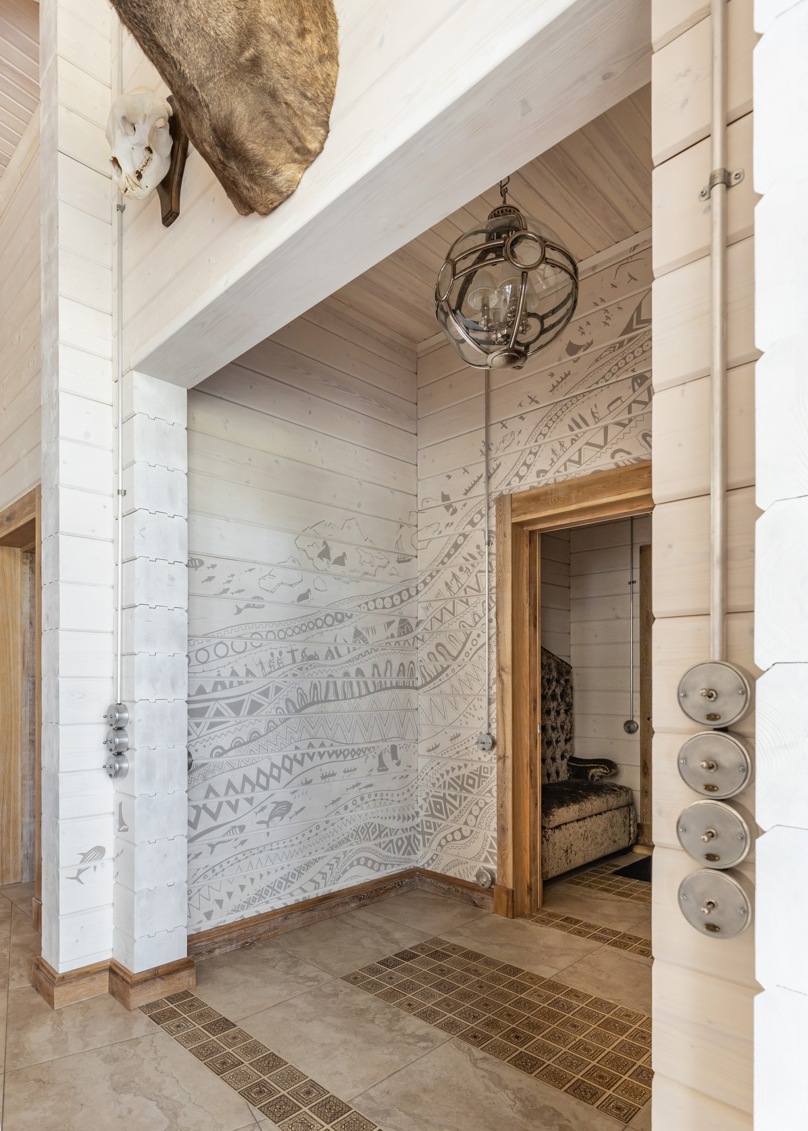 Реализованный проект загородного дома из бруса