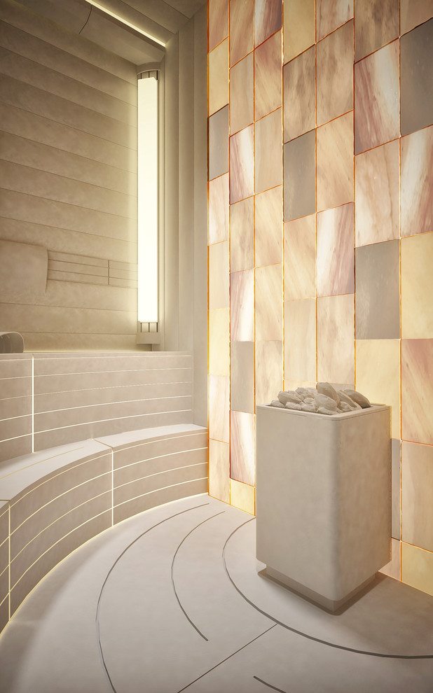 Дизайн-проект сауны Банного комплекса в пос.Жилино