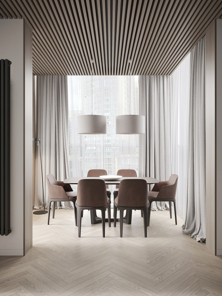 Квартира в современном стиле, ЖК «Duderhof Club», 146 кв.м.