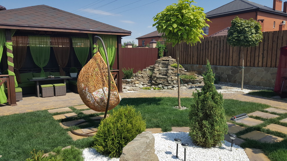 Строительство декоративного каскада, водопада в Ростове-на-Дону