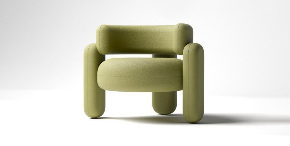 Обложка проекта: Кресло в минималистичном стиле