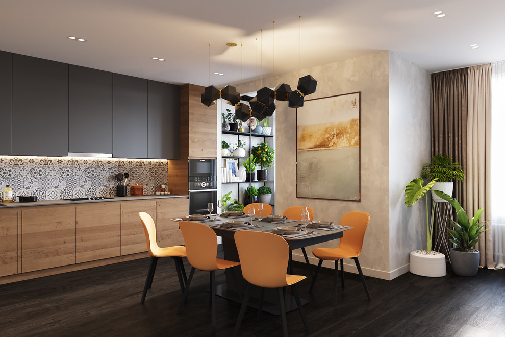 Квартира в 155 кв.м. в современном стиле в ЖК Флагман.