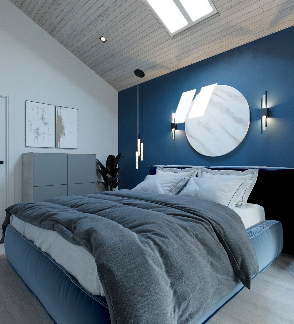 Дом "Земляничные поляны"Интерьер спальни