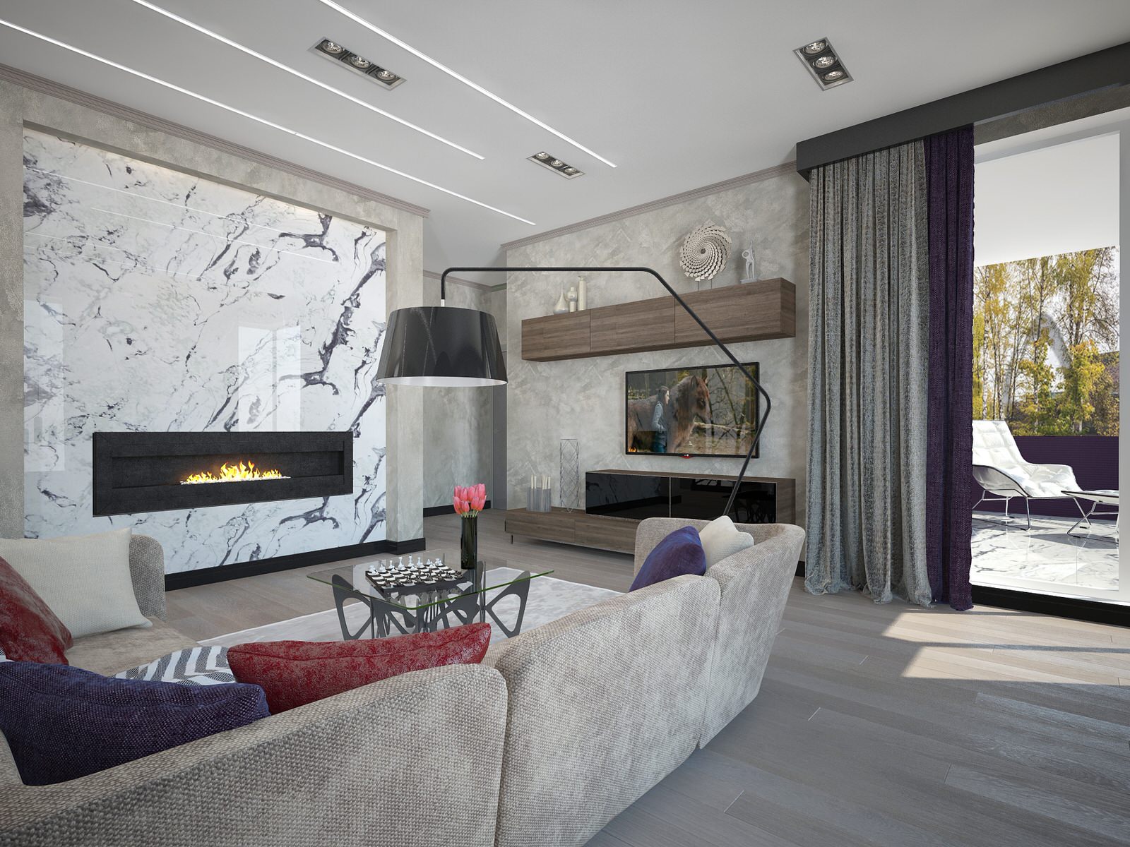 Трехкомнатная квартира в Москве