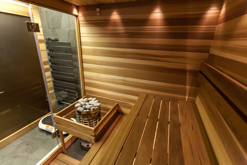 Фотоохота: 61 идея оформления парилки и предбанника