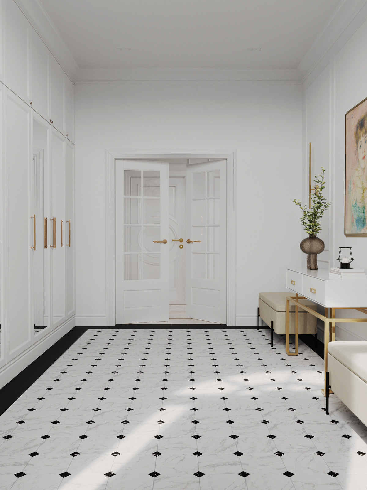 Дом с арочными окнами