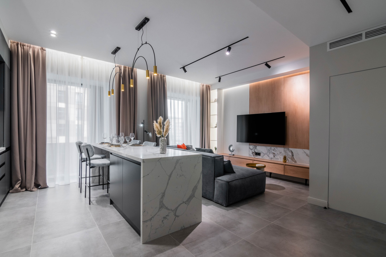 Евро 4к квартира 142 кв/м в ЖК «D1»